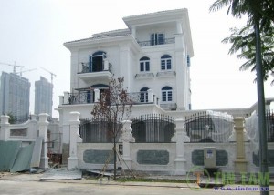Màn rèm cửa biệt thự Himlam Nguyễn Thị Thập Quận 7 TPHCM